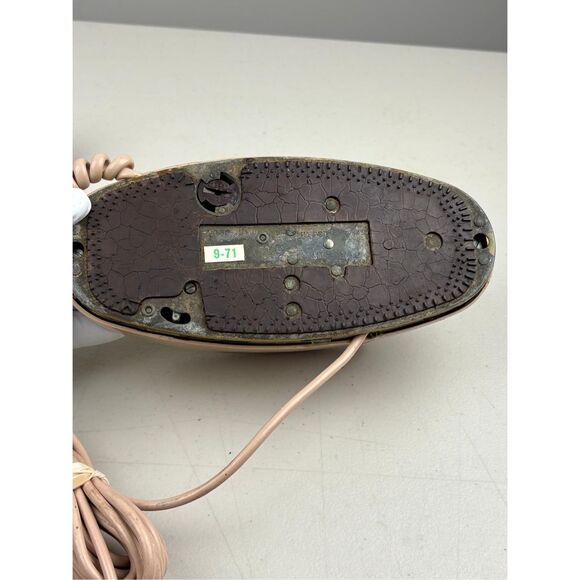 Vintage 1965 Western Electric Beige Princess G3 Handset Rotary Dial Telephone CI - Picture 11 of 13